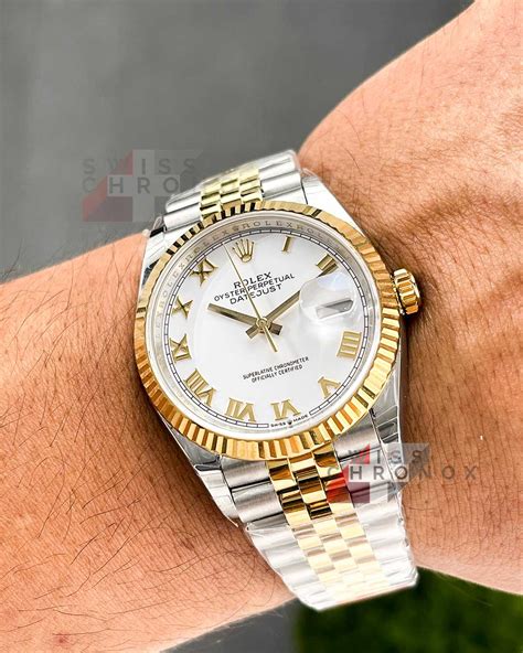 neue rolex datejust 36 2019|Rolex Datejust 36mm two tone.